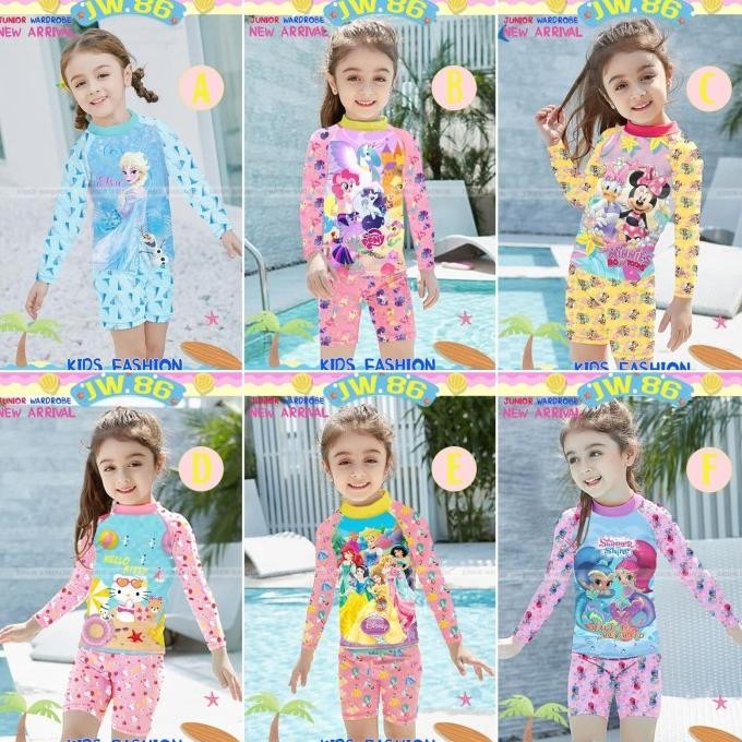 

Promo Baju renang anak - JW86 A-F