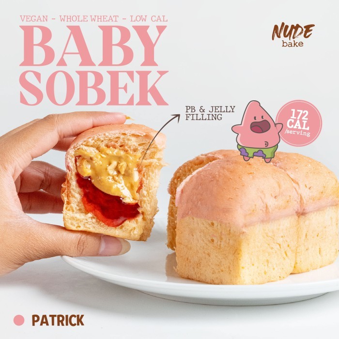 

Ready NUDE Vegan Baby Roti Sobek VOL. 2 Egg Free, Dairy Free, Whole Wheat
