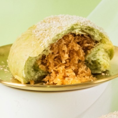 

Ready Klepon Bun Vegan Healthy Bread Roti Sehat & Diet - Coconut Filling