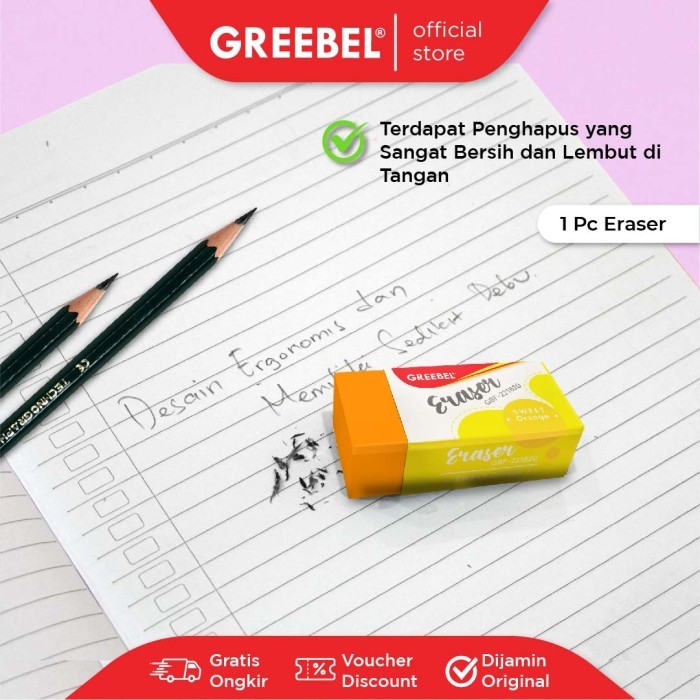 

Greebel Paket Alat Tulis (Set 720 T) / Stationary / Stationery Set / Alat Tulis Sekolah / Alat