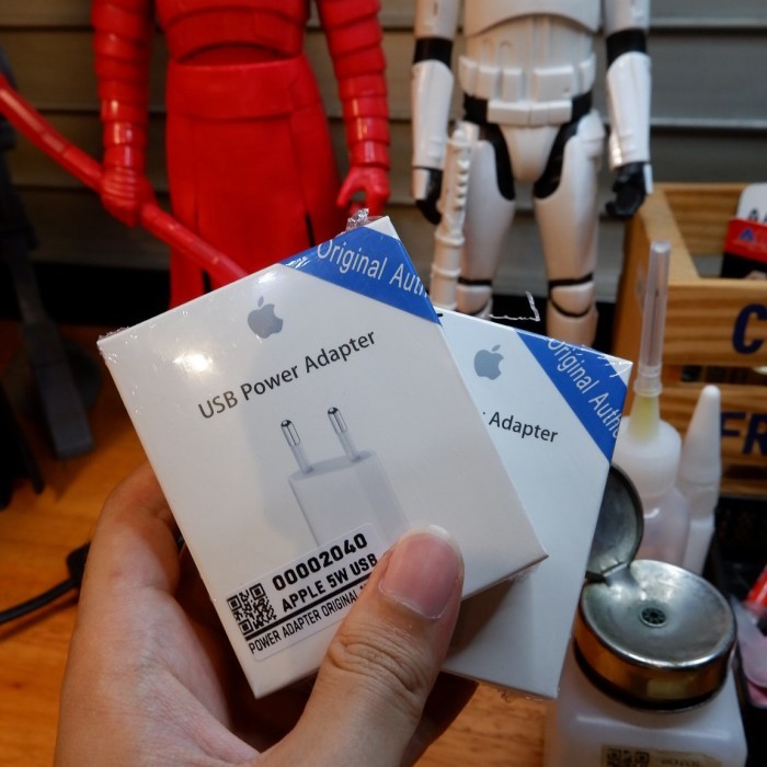 TERBARU - Adaptor iphone original 5watt
