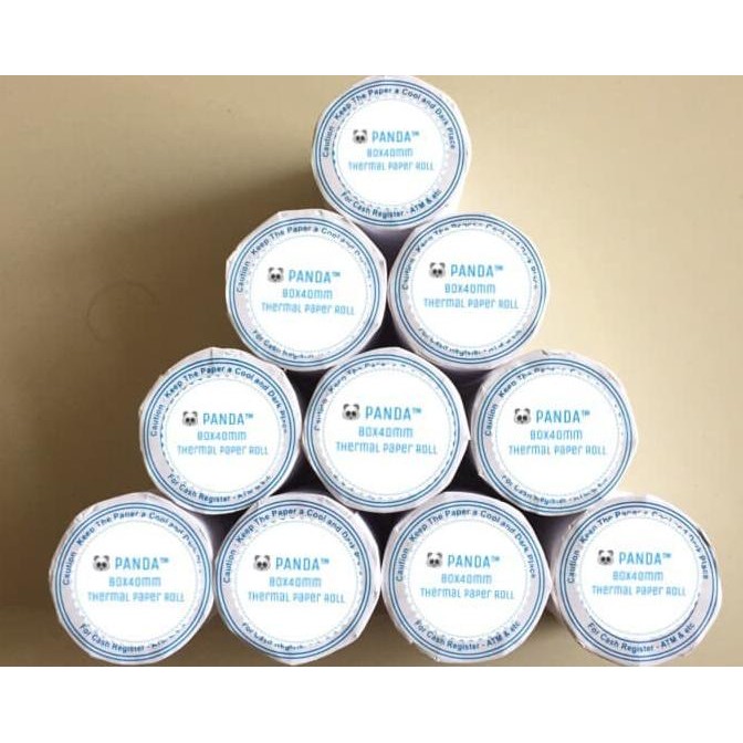 

Sale Kertas Struk Kasir 80X40Mm Thermal Printer Mobile 80Mm Portable 10Roll