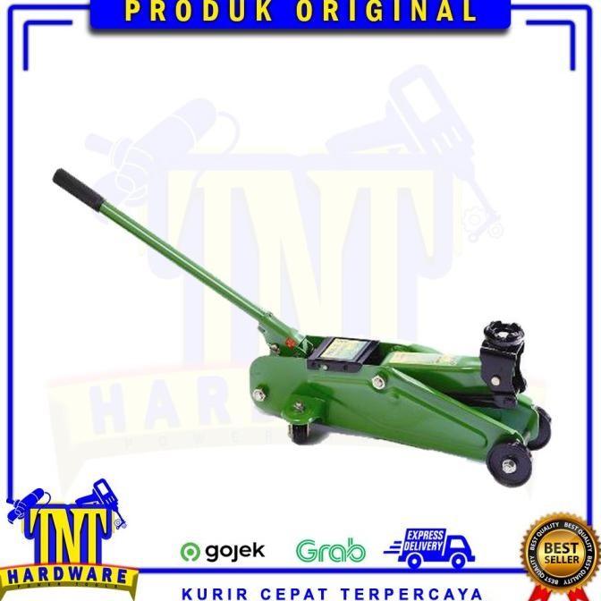 TEKIRO DONGKRAK BUAYA 2 TON HIJAU SPEC 2 / DONGKRAK KENDARAAN RODA 4