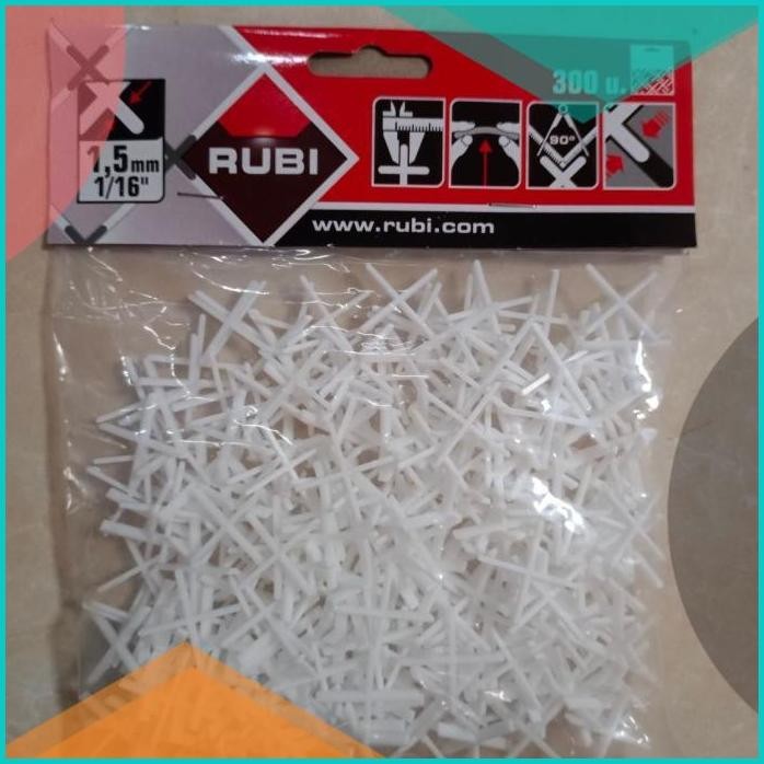 RUBI Spacer Keramik 1.5 mm / Spacer Granit / Pengatur Jarak Keramik 11