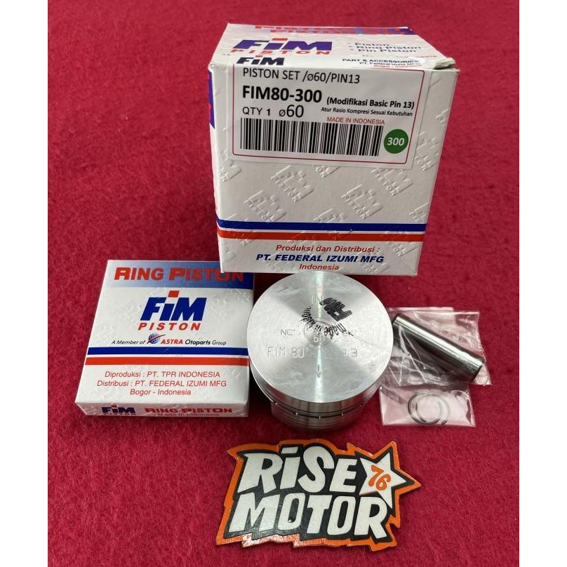 Piston Fim 60 pen 13 mentah