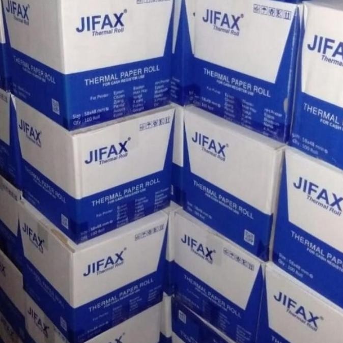 

Sale Kertas Thermal 57 X 48 Mm Jifax Per Dus Isi 100 Roll