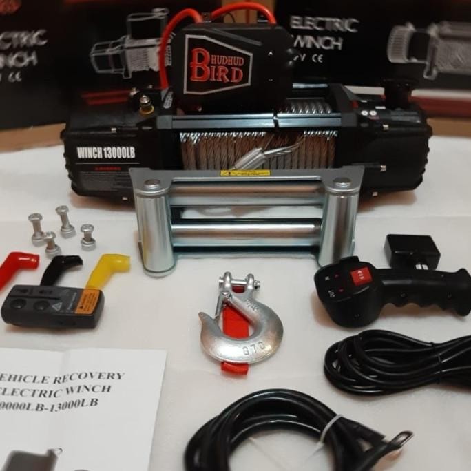 Winch Hudhud Bird 13.000lbs -6ton -Garansi 1Tahun -Lisensi USA