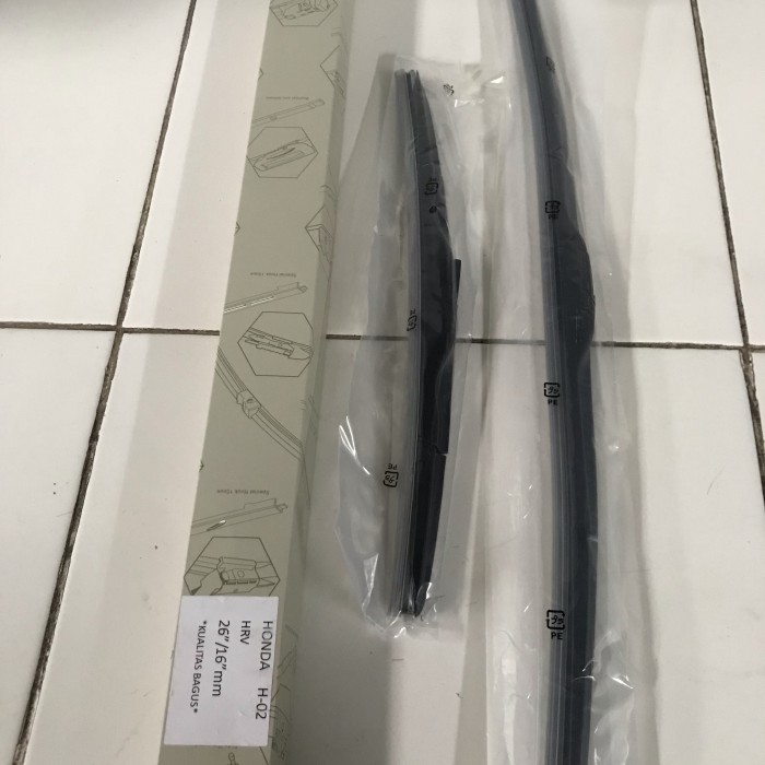 Original produk wiper set depan Honda HRV 26"/16"