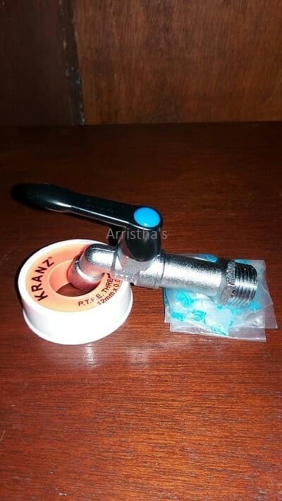 Aya - Kran Tembok Onda Gagang Hitam Panjang