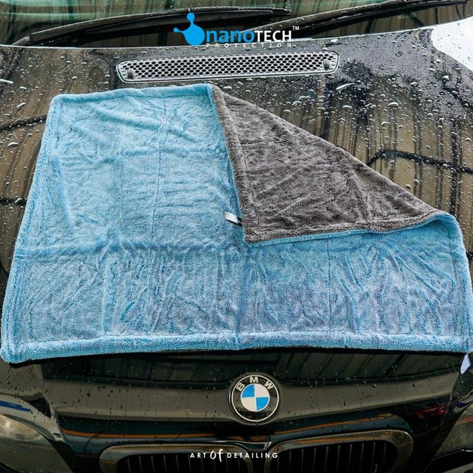 DRYING TOWEL 1600GSM 90X70 DUAL SIDE TWISTED - MICROFIBER HANDUK MOBIL