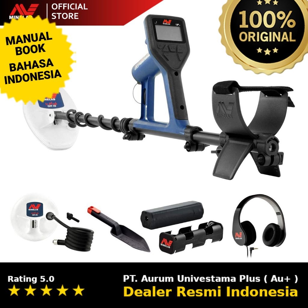 Metal Detektor Minelab Gold Monster 1000 RESMI Metal Detector GM1000 Metal Detektor Minelab GM 1000 