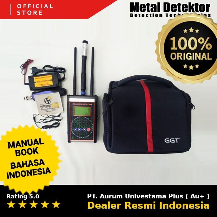 Metal Detektor Assuva Scanner Rotation PI - Metal Detector LRL Assuva Scanner Rotation PI Alat Penca