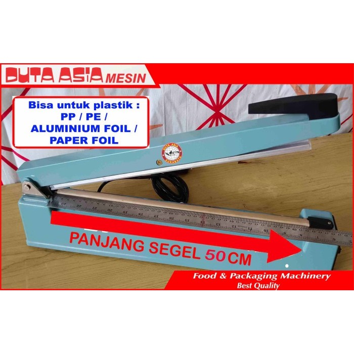 HARGA DISC - IMPULSE SEALER/ALAT MESIN PRESS PEREKAT PLASTIK PANJANG 50 CM