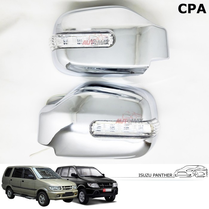 TERMURAH - Cover Mirror / Cover Spion Chrome Panther New / Panther Kapsul / Panther Touring /