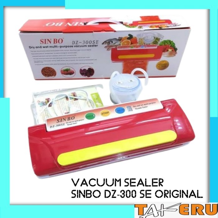 Vacuum Makanan Basah Kering - Vacuum Sealer Sinbo