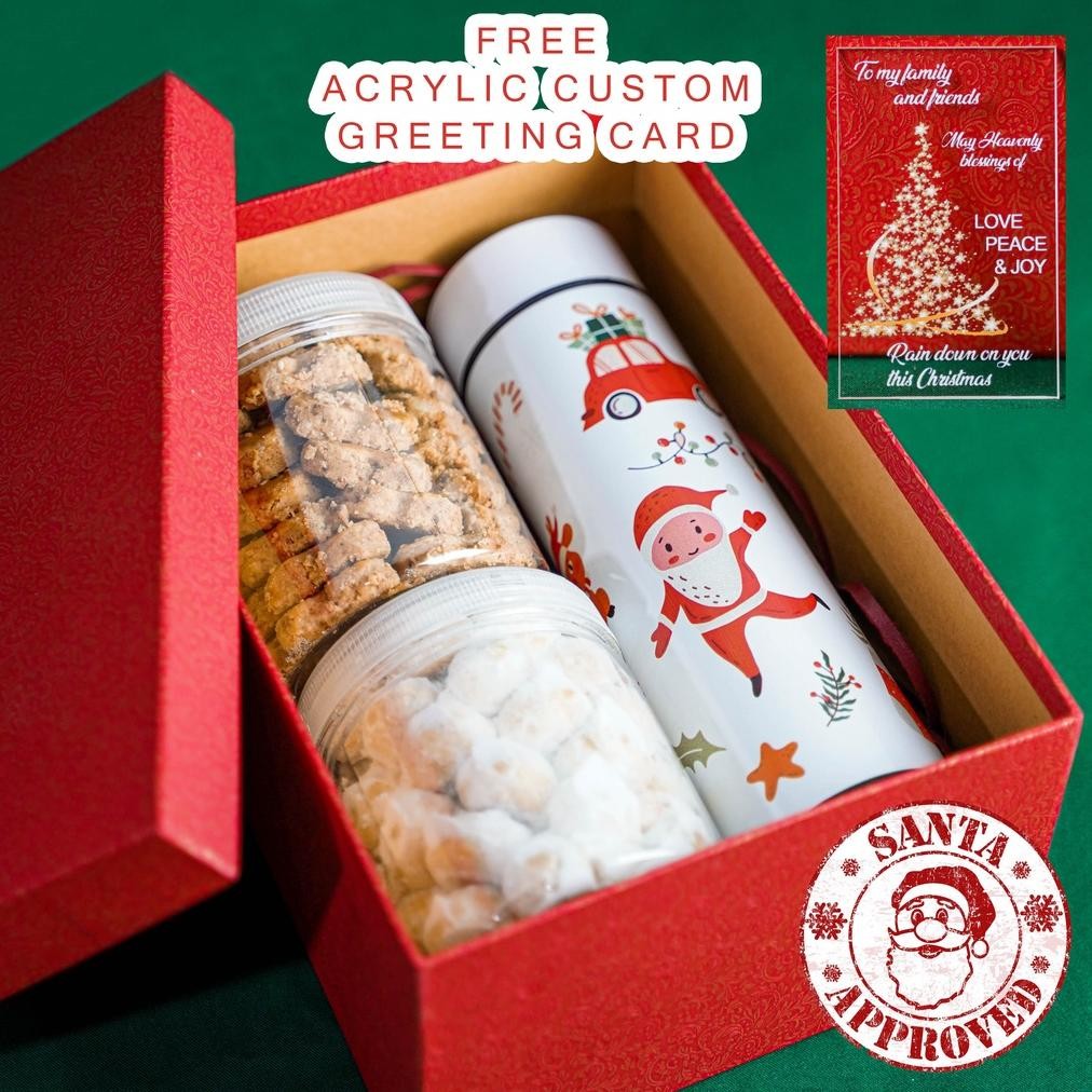 

Sakou Christmas Hampers Gift Hamper Natal Parsel Tahun Baru Parcel Kado Kue Kering