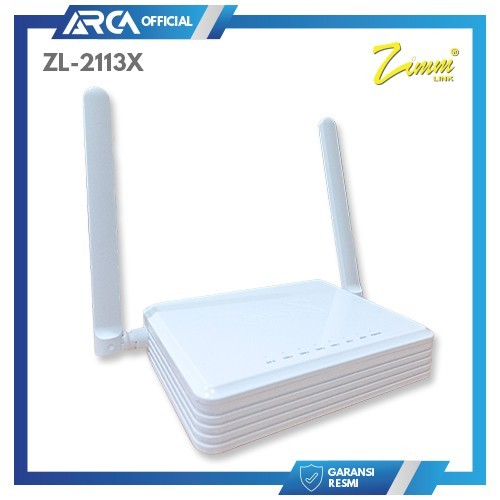 BEBAS ONGKIR - ZIMMLINK XPON ONU ZL-2113X Support EPON & GPON ONT 1GE 3FE 2,4G Wifi VOIP USB