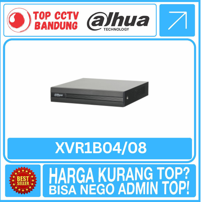 TERBARU - DVR DAHUA 4CH tipe XVR1B04 DVR 4CH DAHUA CUCI GUDANG DAHUA