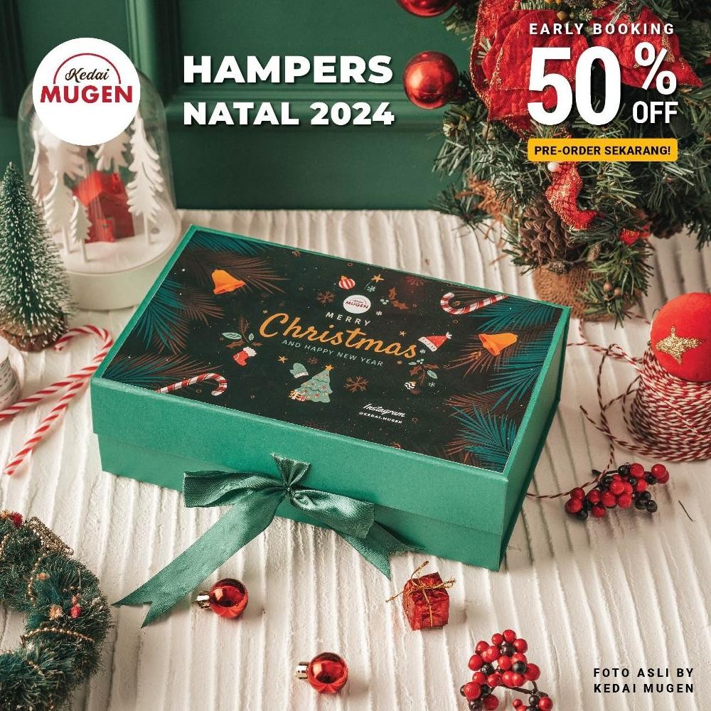

klp Kedai Mugen - Hampers Natal Teh / Christmas Hampers Tea / Kado/Hadiah Unik - Medium
