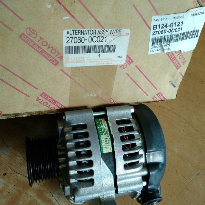 alternator innova bensin dinamo cas innova bensin asli fortuner hilux