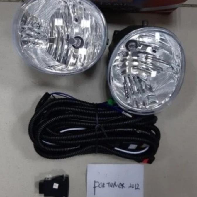 FOGLAMP FOG LAMP LAMPU KABUT FORTUNER 2009+2015