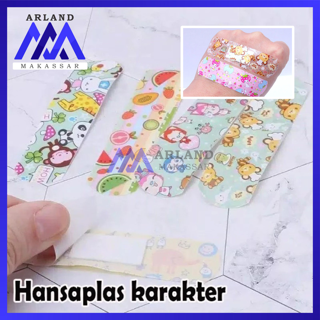 AM Hansaplast Karakter isi 5 Pcs / Plester Luka Anak / Hansaplas Korea
