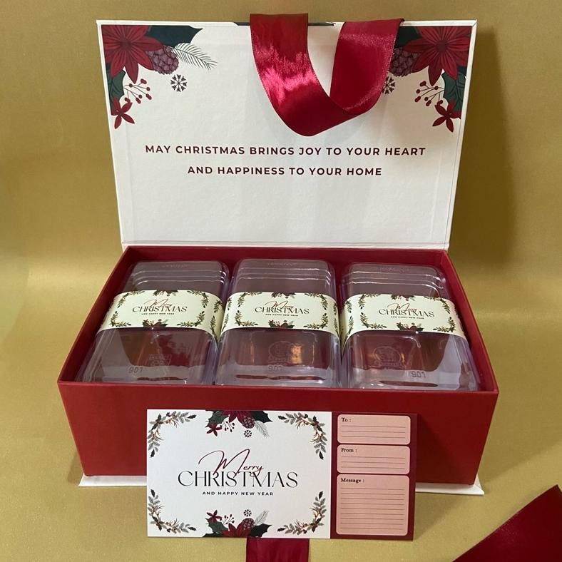 

Promo Box Christmas Kue Kering | Hardbox Natal Serbaguna | Hampers Box Xmas Termurah