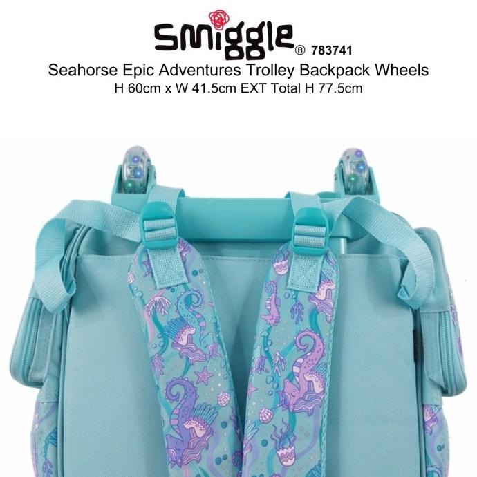 SMIGGLE Tas Trolley Bag Anak / Tas Troli Trolly