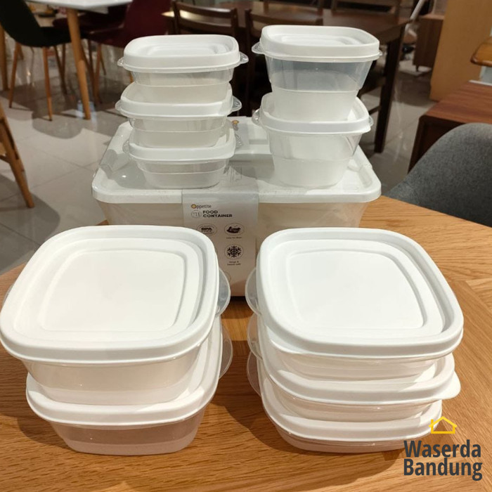 TERPERCAYA Food Container Wadah Makanan Appetite Videl Set 11 Pcs