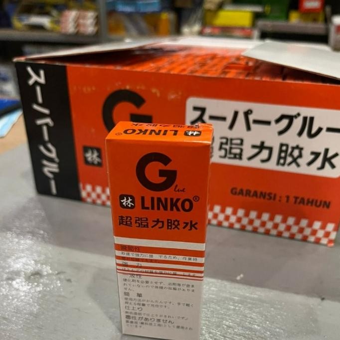 

Lem G Linko Perekat Super Serbaguna / Power Glue 12 Ml