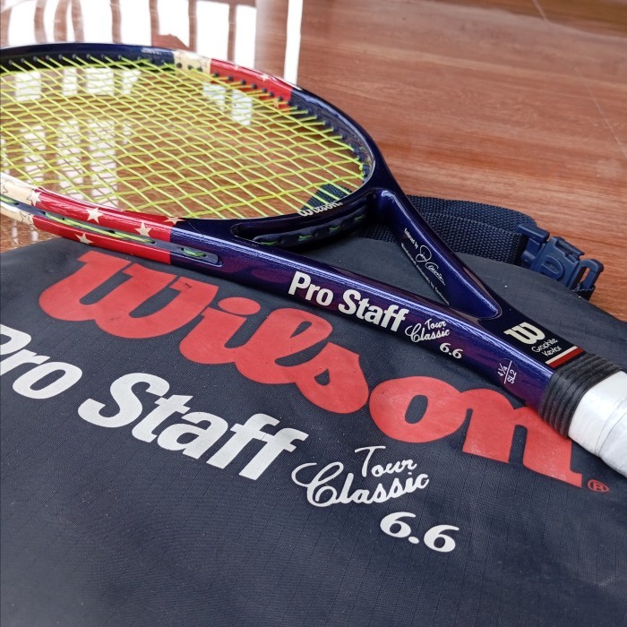 Raket tenis Wilson bekas bagus originaL Pro Staff