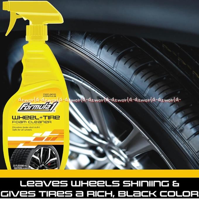 

Formula1 Wheel & Tire Cleaner Cairan Pembersih Ban Roda Mobil Motor