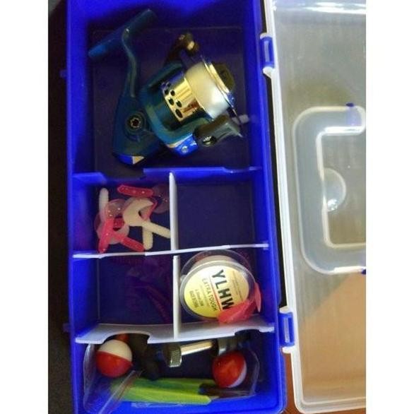 Paket Alat Pancing Pena Jumbo 2 1 M Lengkap Joran Reel Umpan Benang