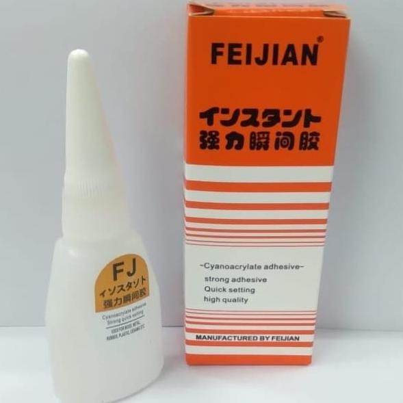 

Paket Hemat 1 Box Isi 50 Pcs Lem Tetes Korea Fei Jian Daya Rekat Kuat