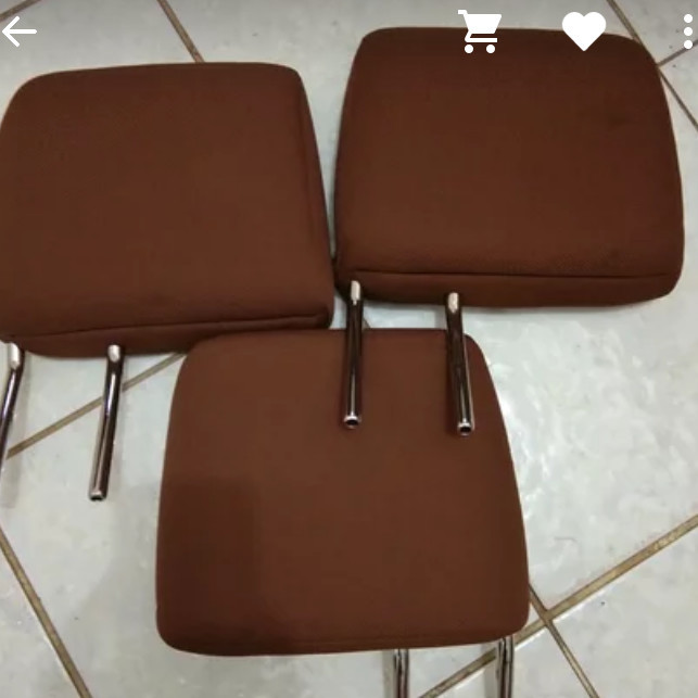 Headrest Jok Innova G Reborn Bagian Tengah Jok Belakang
