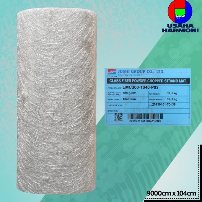 Serat Fiberglass / Serat Fiber Glass Mat Jushi 30KG