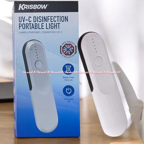 

Krisbow UV light Disinfection Lampu UV Disifektan Portable Bisa dibawa