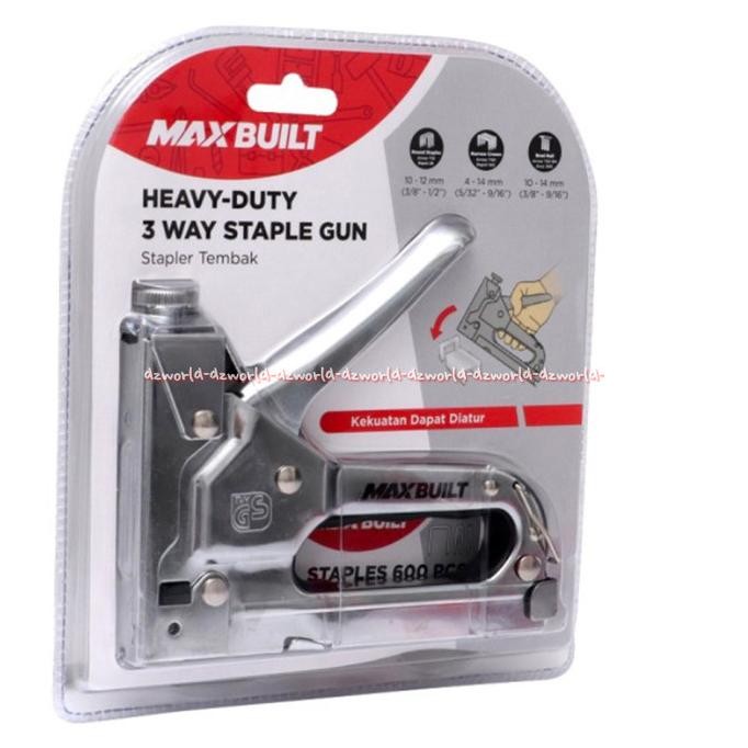 

Krisbow Heavy Duty 3way Stapler Tembak 3in1 Staples Kayu Papan