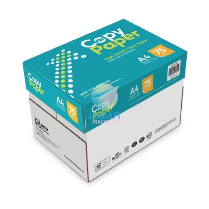 

BEBAS ONGKIR - Khusus Gojek - Kertas HVS COPY PAPER A4 75 (70) Gsm Gram / Setara