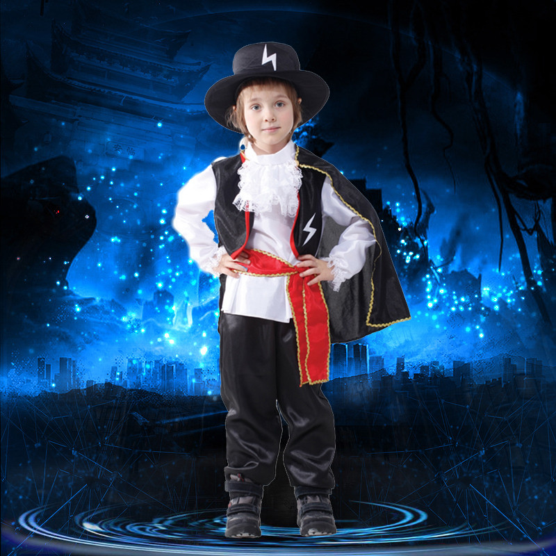 Kostum Prajurit Zorro Superman cosplay