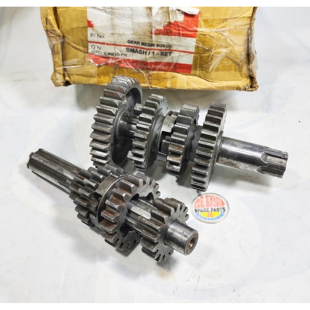 Gigi mesin Smash gear rasio susun kopling Suzuki Smash lama Limited Item Barang Langka Spare Part Mo