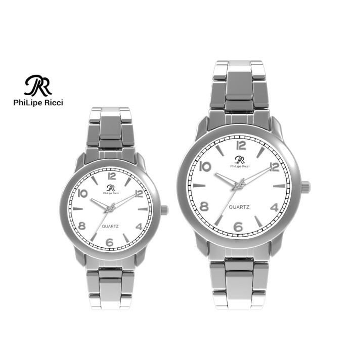 PhiLipe Ricci Jam Tangan Couple Analog Besi CPR13
