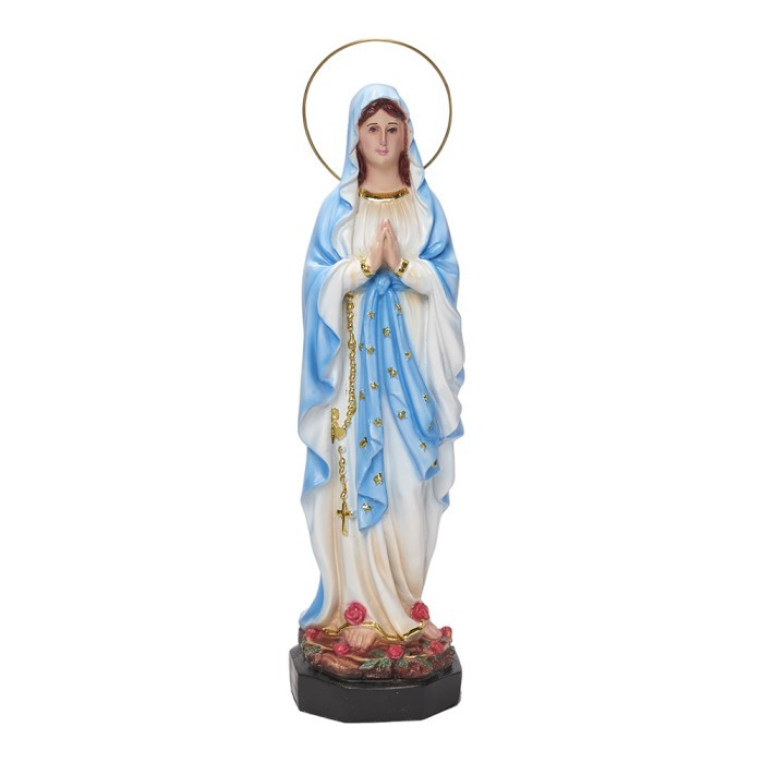 Patung Bunda Maria Dari Lourdes Mutiara 40cm - Patung Rohani Bunda Maria