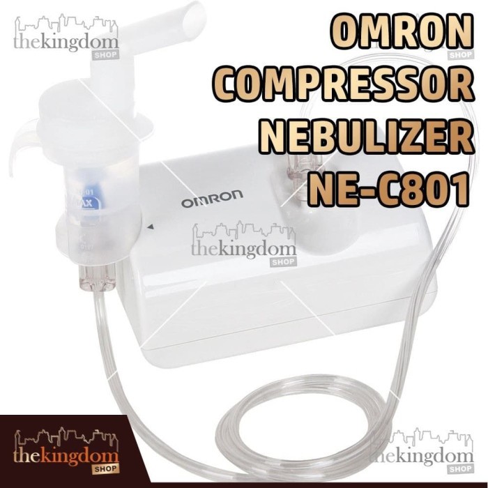 Omron NE-C801 CompAir Nebulizer System Alat Bantu Pernafasan