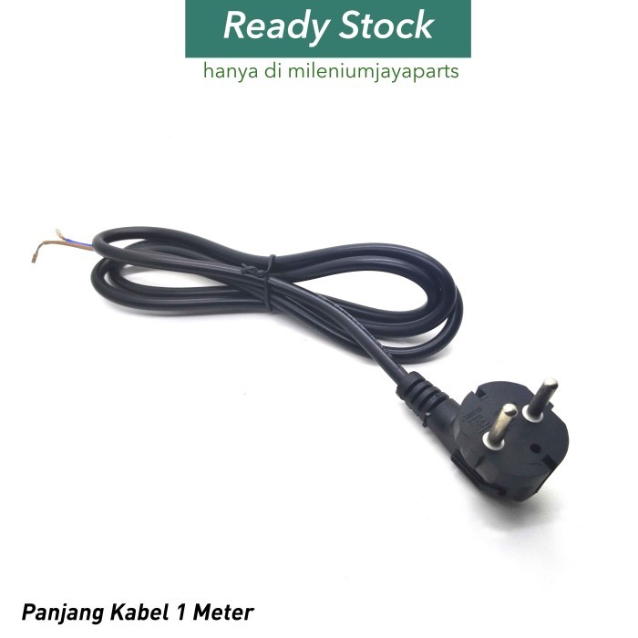 NEW Kabel Colokan Mesin Cuci Multifungsi / Kabel Buntung Kulkas SNI