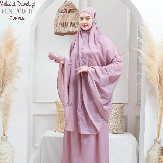 FAZILLA MUKENA TRAVELING MINI POUCH TERKECIL PREMIUM PARASUT KOREA