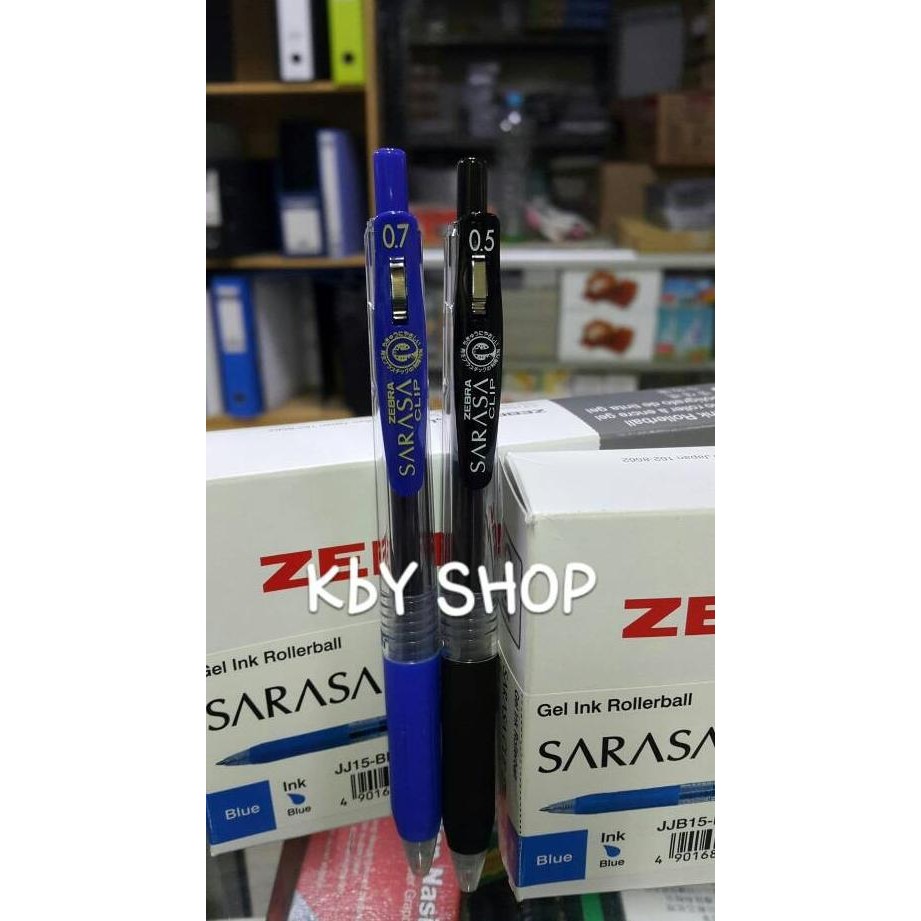 

Top sale BALLPOINT ZEBRA SARASA CLIP 5 PC