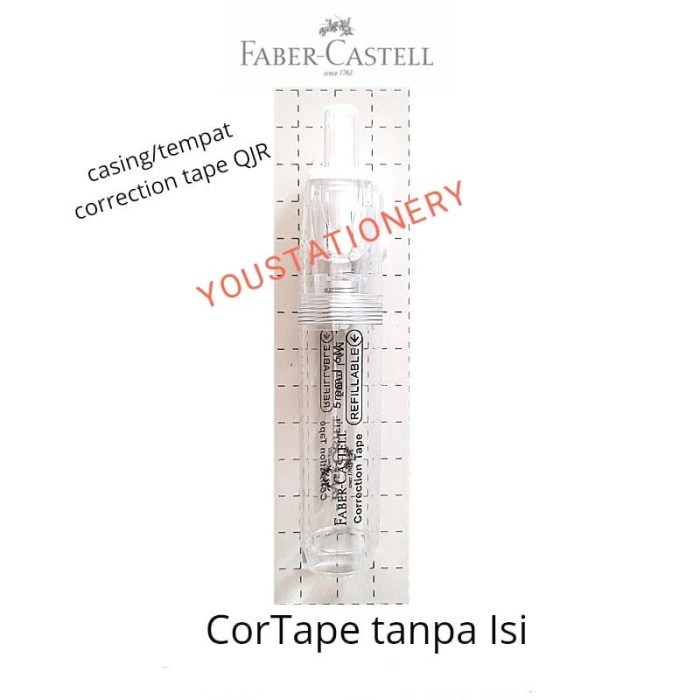 

HV907 Casing Correction Tape QJR Barrel Transparant / Tempat Correction Tape FREE ONGKIR