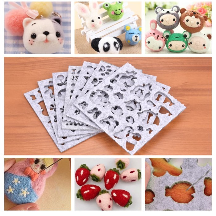 

HV525 Needle Felting Applique Mold GRATIS ONGKIR