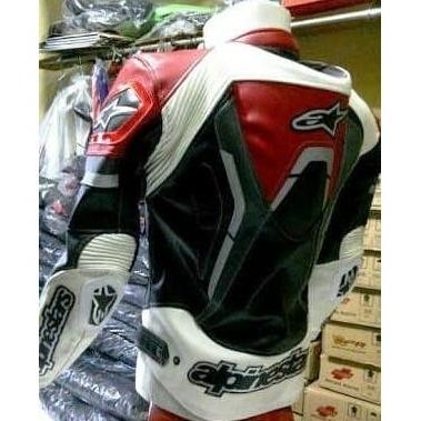Jaket Motor Touring Pria Alpin Full Protector Jacket Bikers Kulit Mura GT